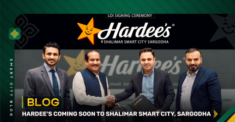 Hardee's Coming Soon to Shalimar Smart City, Sargodha.